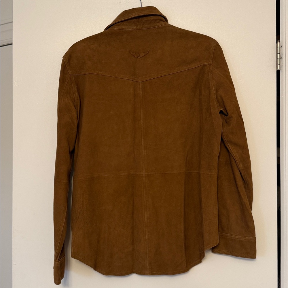 NWT Zadig & Voltaire Thelma Suede Leather Jacket - Picture 9 of 9